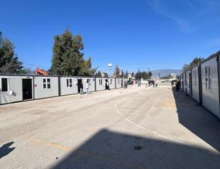 Voters in earthquake-hit areas cast ballots in containers