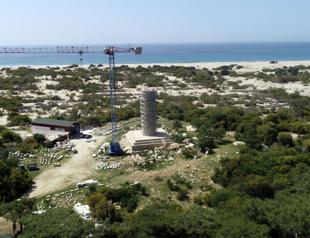 Works near completion at ancient lighthouse