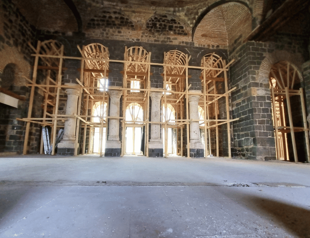 1,600-year-old quake-hit church’s restoration underway