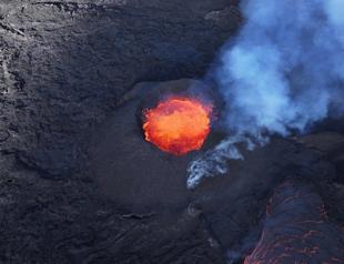 Iceland volcano still spewing lava, one month on