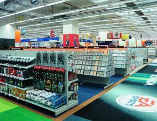 Electronics sales help retail sector