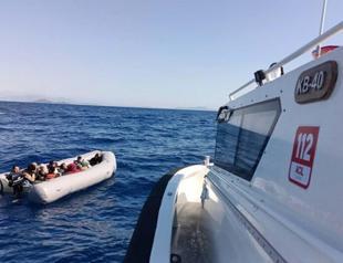 Turkish Coast Guard rescues 60 irregular migrants off coast of İzmir