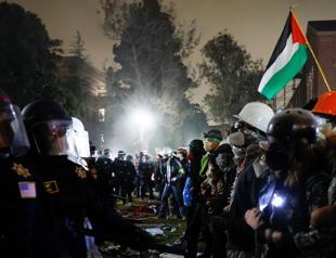 Police clash with protesters at UCLA in campus unrest over Gaza