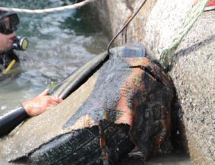 Cleanup event reveals extent of marine pollution in Med Sea