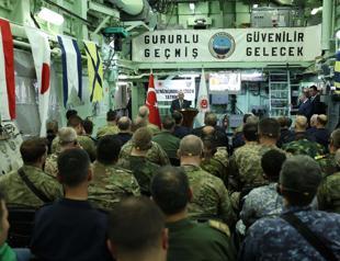 Turkish military holds large-scale naval exercise in east Med