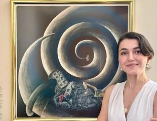 Turkish scholar awarded for earthquake art