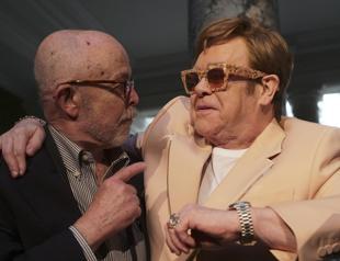 Photos from Elton Johns collection on display