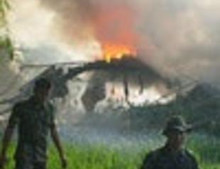 Indonesian military plane crashes with 109 onboard, at least 98 dead