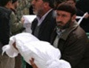 Four children die as rain collapses house