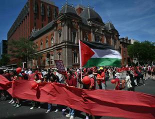 Gaza war protesters slam Biden in red line rally at White House