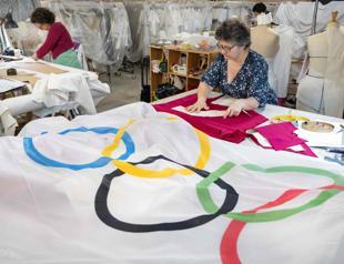 Hundreds of artisans working on Olympics costumes