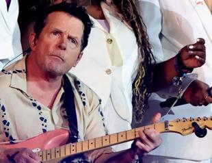 Michael J Fox celebrates his ‘mind blowing’ Glastonbury performance