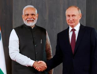 Indias Modi lands in Russia for first visit since Ukraine offensive