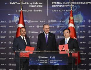 Chinese BYD to build $1 bln factory in Türkiye, SWM could be next
