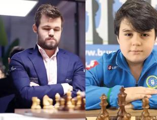 13-year-old Turkish chess player defeats legend Magnus Carlsen