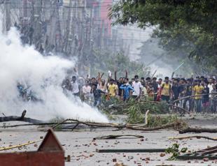 Bangladesh army out in force as police fire on demonstrators