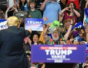 I took a bullet for democracy, Trump tells first rally since shooting