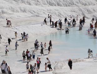 Water flow rate declines significantly in Pamukkale over 30 years
