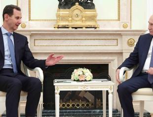 Russian leader Putin meets Syrian president Assad in Moscow