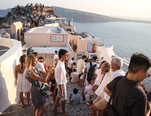 Greeces Santorini Island nears saturation point