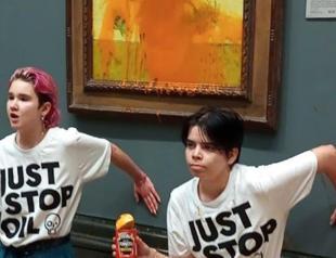 Climate activists found guilty of throwing soup on van Gogh painting