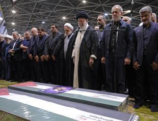 Calls for revenge at Iran funeral for Hamas chief Haniyeh