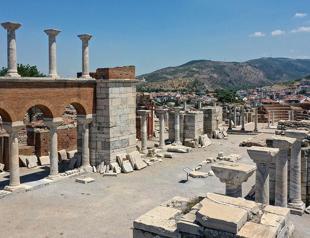 Floor coverings found in church at Ayasuluk Hill