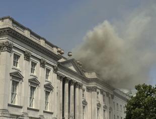Fire contained at historic London arts center