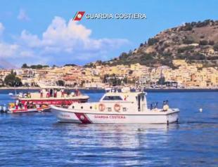 One dead, six missing after storm sinks superyacht off Sicily