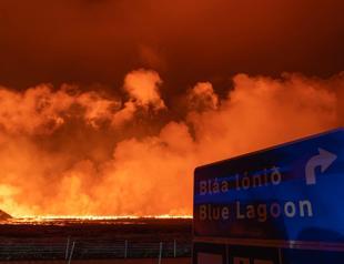 Iceland volcano erupts again, spares in Grindavik