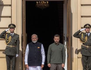 Modi meets Zelensky on historic Ukraine visit