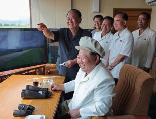 Kim unveils new North Korea suicide drones