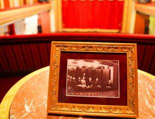 Atatürk’s loge from first Turkish opera preserved in Ankara