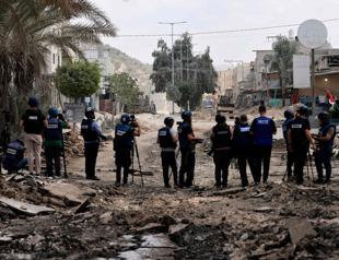 Israeli air strike hits West Bank on third day of raid