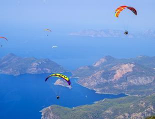Muğla hosts thousands of paragliders in 8 months