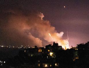 Israeli strikes in central Syria kill 16