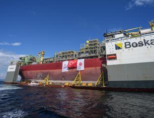 Türkiye receives 1st floating gas production platform