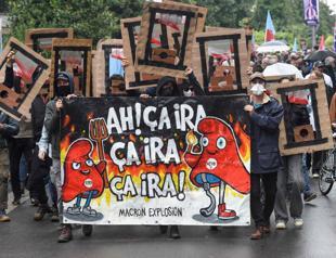 French government under pressure on multiple fronts