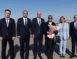 Parliament speaker visits Russia for official talks