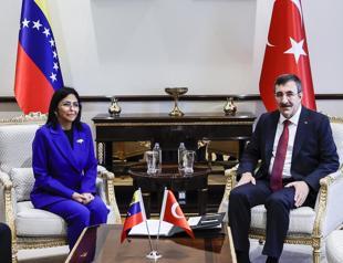 Turkish, Venezuelan VPs discuss bilateral ties