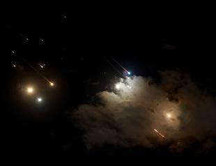 Iran launches barrage of missiles at Israel