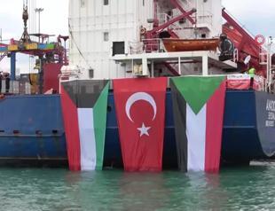 Sudan welcomes 2,500 tons of aid from Türkiye-Kuwait relief ship