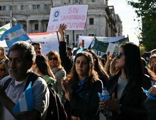 Milei vetoes university budget after huge protests in Argentina