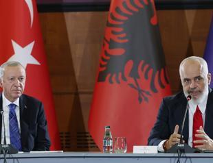 Erdoğan visits Albania for talks with leaders