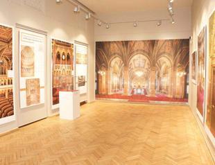 Hungarian Parliament building in Istanbul exhibit