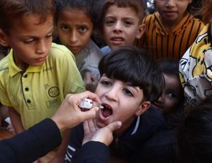 WHO says intense bombardment halts Gaza polio vaccinations