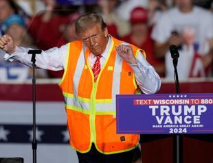 Trump trash talks Harris as Democrat fends off garbage fallout