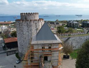 Yedikule Fortress cones returning to Istanbul skyline