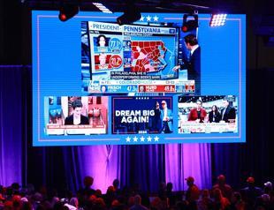 Trump edges closer to White House return as Harris holds out hope