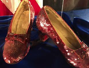 Ruby slippers from The Wizard of Oz for sale